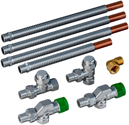 Voreinstellbares Ventilkit